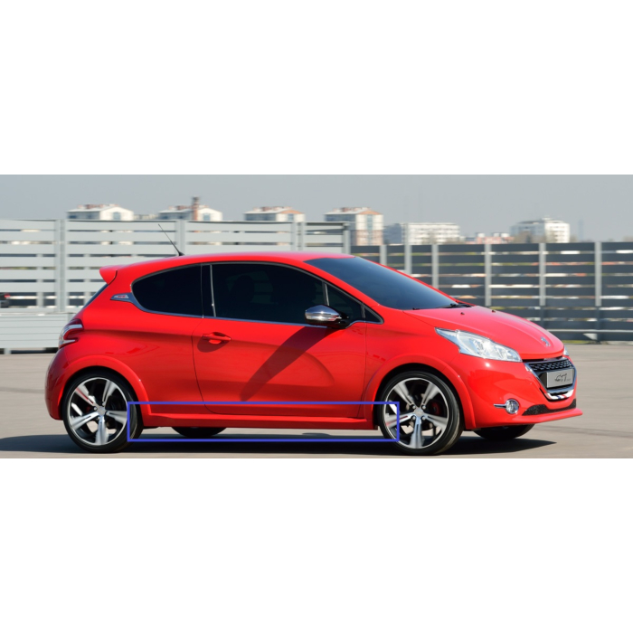 Peugeot 208 (2012 - 2019) GTI side skirts