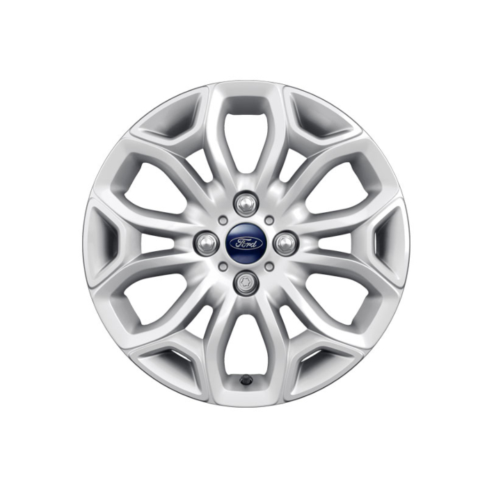 Ford EcoSport (10/2013 - 2023) lichtmetalen velg 16" 6 x 2-spaaks design, Sparkle silver