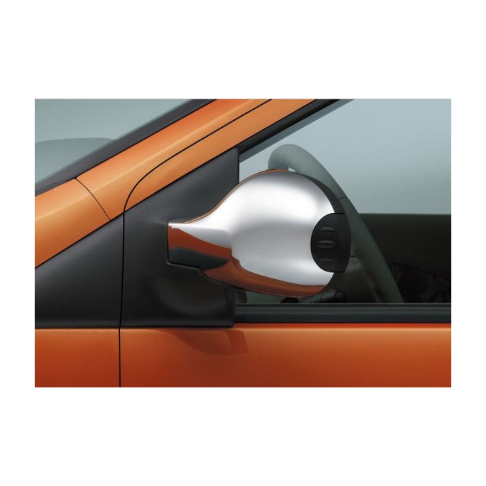 Renault Twingo 2007 - 02/2010 mirror caps chrome