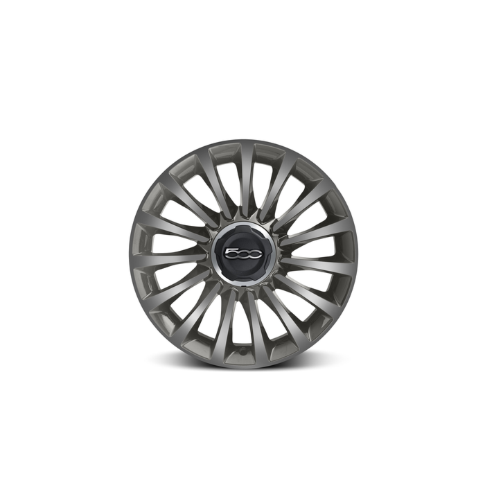Fiat 500L alloy rim kit 17" gray diamond-finish ecoreflex