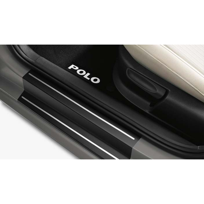 Volkswagen Polo 2009 - .. side sill protectors plastic (5-drs)
