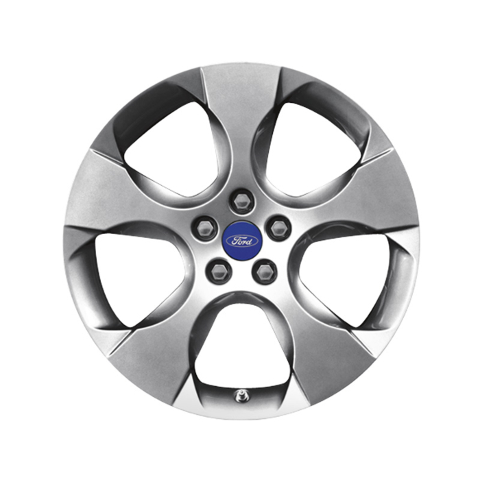 Ford Galaxy / S-MAX (04/2006 - 04/2015) alloy wheel 18" 5-spoke design, Mystique silver