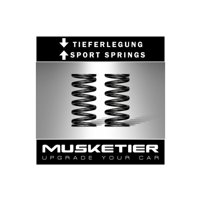 Musketier Peugeot 106 1991 - 1996 lowering springs ca. 30 mm