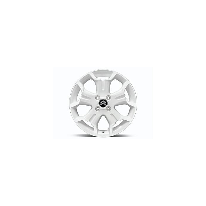 Citroën alloy wheel Bellone 17" 4-holes white