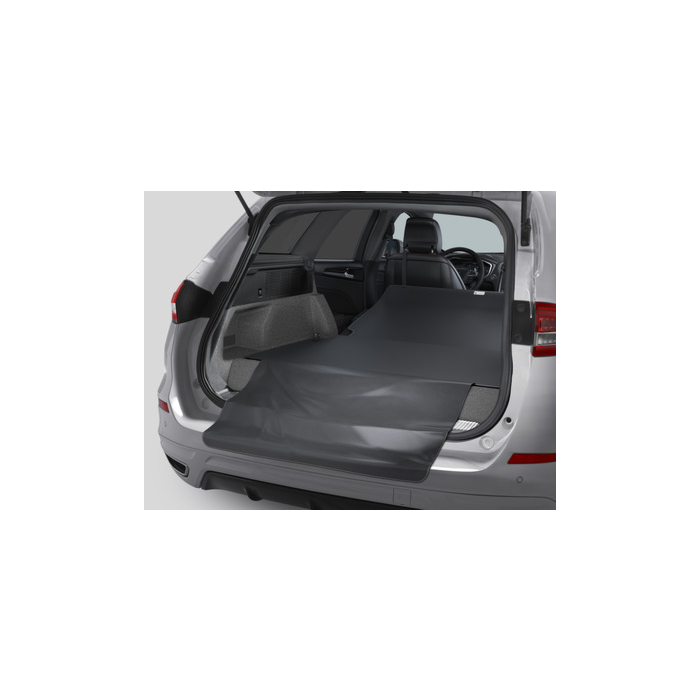 Ford Mondeo (09/2014 - ..) protective mat for luggage compartment black, with Mondeo logo