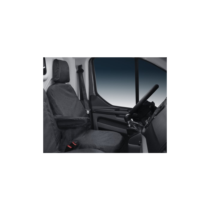 Ford Transit Courier (03/2014 / 07/2023) stoelhoes voor bestuurdersstoel, zwart