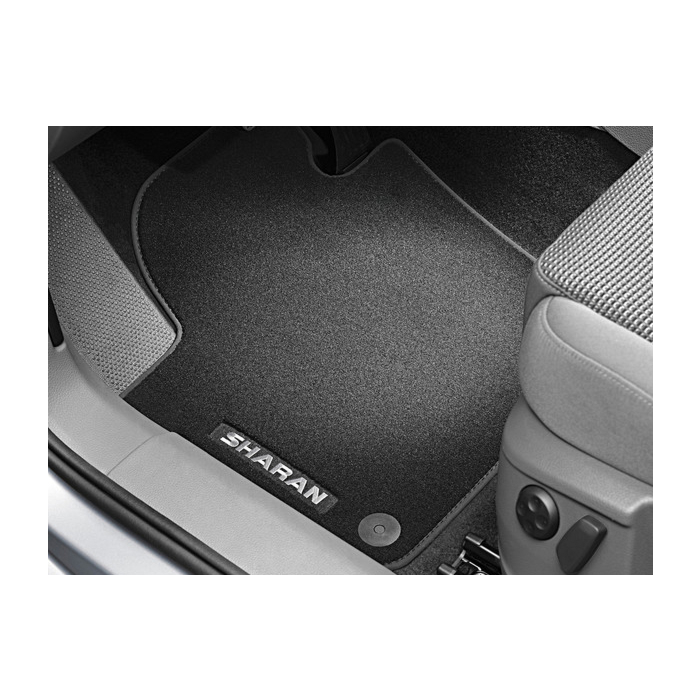 Volkswagen Sharan 2010 - .. floor mats velor, front and rear