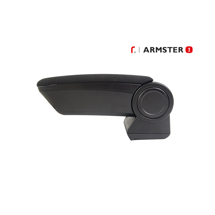 Armrest Citroën C4 (2010 - 2018) Armster 3 black fabric upholstery