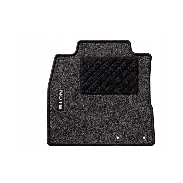 Nissan Note floor mats needle felt black