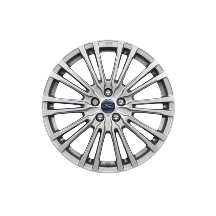 Ford Focus (01/2011 - 03/2018) lichtmetalen velg 18" 20-spaaks design, Sparkle silver