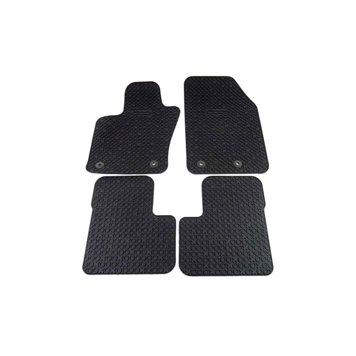Fiat 500X floor mats rubber
