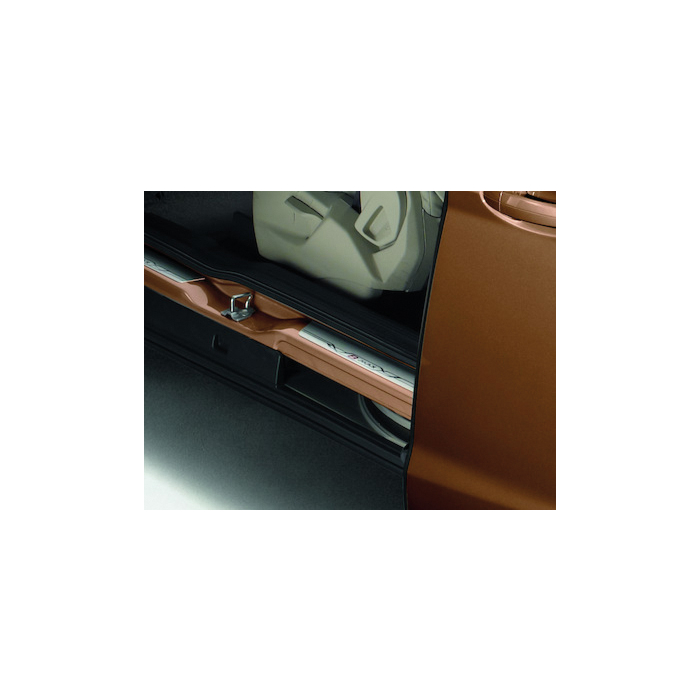 Ford B-MAX 2012 - 2018 scuff plates rear, with B-MAX logo