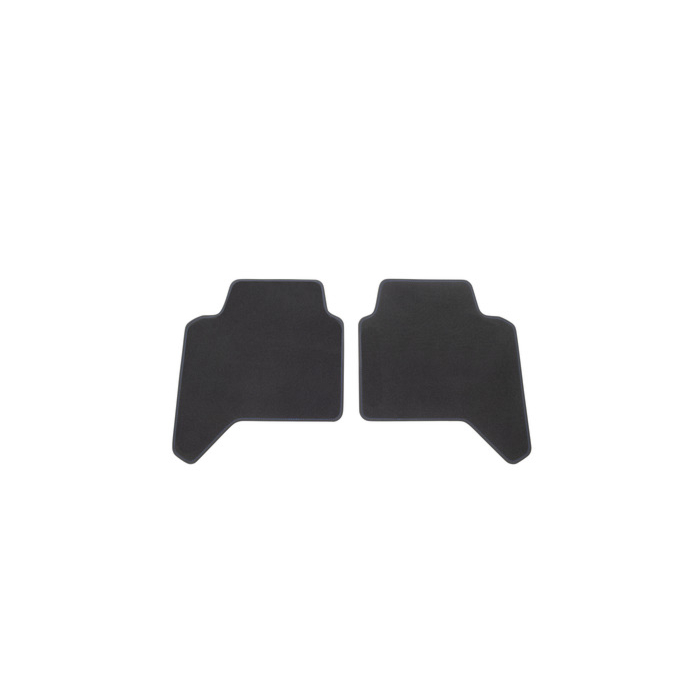 Ford Ranger (02/2019 - 11/2022) floor mats, premium velour rear, black