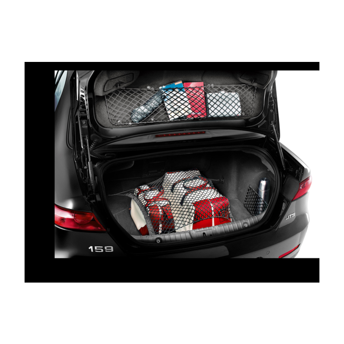 Alfa Romeo 159 retaining net on luggage compartment floor panel