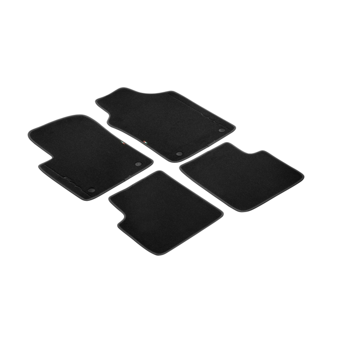 Fiat 500/500c floor mats velours