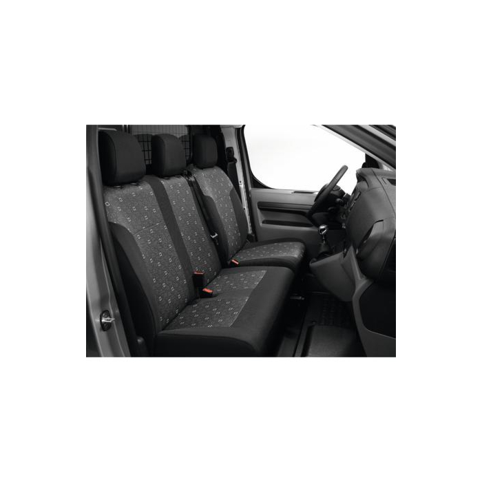 Peugeot Traveller (06/2016 - ..) seat cover set TISSU ALIX (LHD)