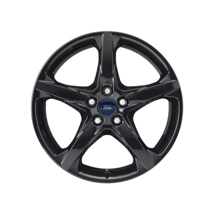 Ford C-MAX (11/2010 - 09/2018) / Focus (01/2011 - 03/2018) lichtmetalen velg 18" 5-spaaks design, Absolute Black