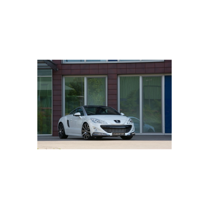 Musketier Peugeot RCZ front bumper spoiler with LED-lights