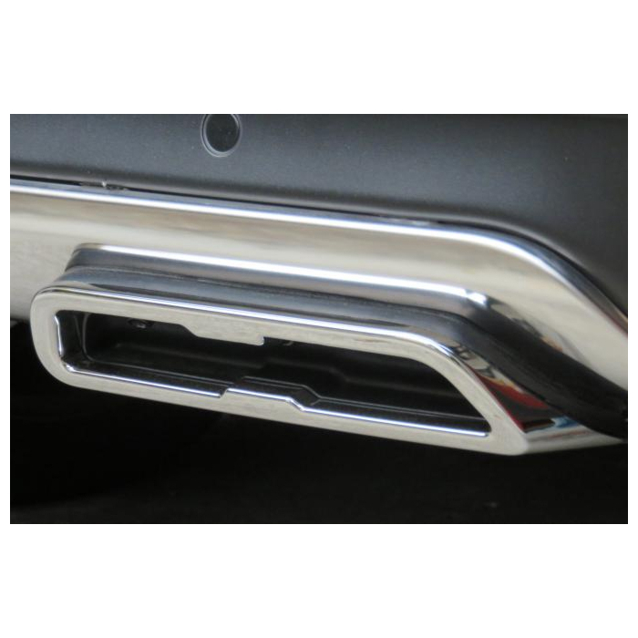 Peugeot 2008 (2016 - 2019) end pipe for rear bumper plate