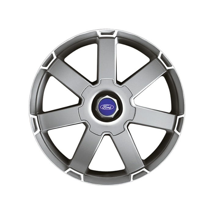 Ford Focus (07/2004 - 12/2010) lichtmetalen velg 18" 7-spaaks design, antraciet met gepolijste rand