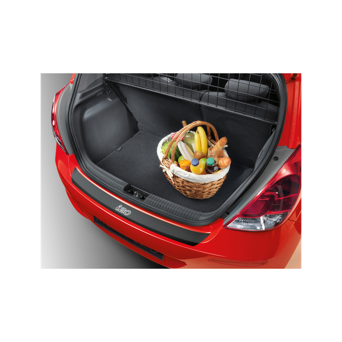 Hyundai i20 3-drs (2012 - 2015) trunk mat, reversible anti-slip