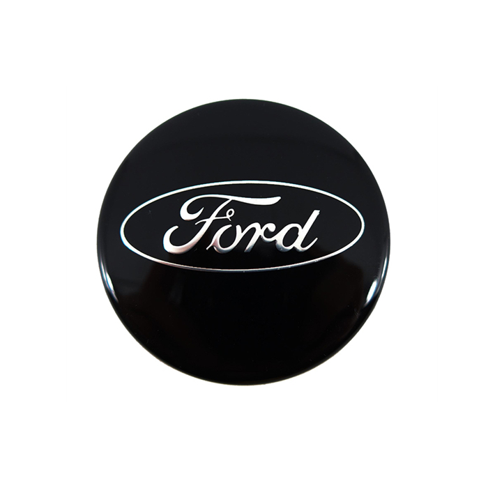 Ford hub cap glossy black 55mm