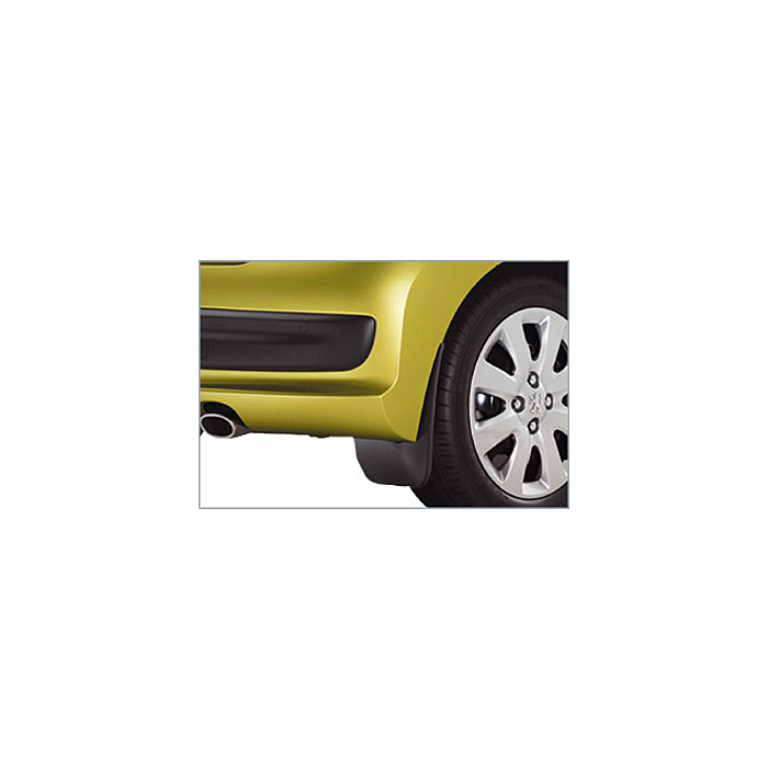 Peugeot 207 mud flaps design rear