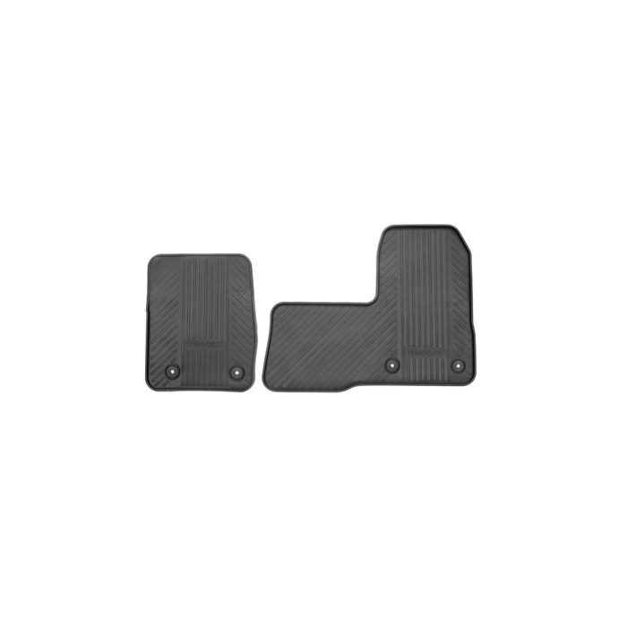 Ford Tourneo Custom 08/2012 - .. rubber floor mats front, black
