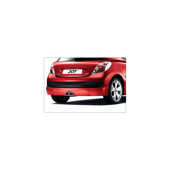 Peugeot 207 exhaust finisher "Cristal"