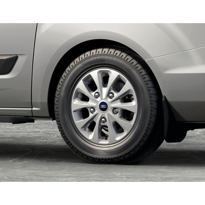 Ford Tourneo Custom / Transit Custom (08/2012 - 09/2023) alloy wheel 16" 10-spoke design, Sparkle silver