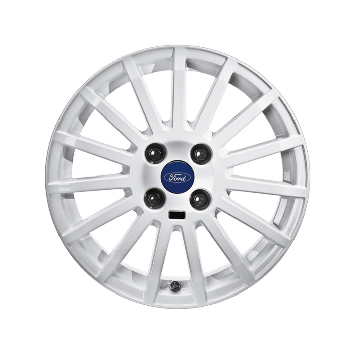 Ford Fiesta (09/2008 - 06/2017) alloy wheel 16" 15-spoke RS design, white