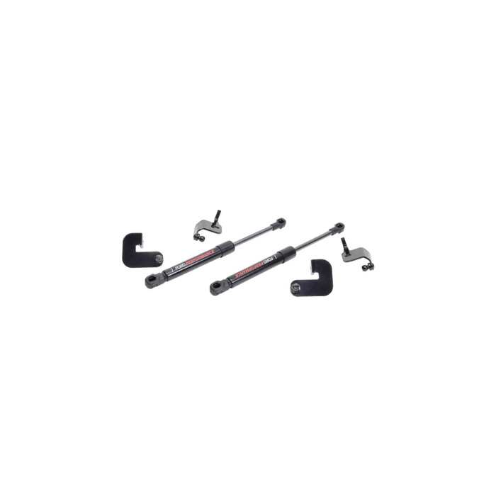 Ford Focus (09/2014 - 04/2018) hood support set with laser-engraved Ford Performance logo