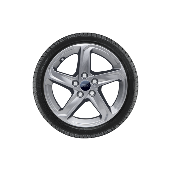 Ford Kuga (12/2019 - ..) alloy wheel with winter tire 16", 5-spoke design, silver