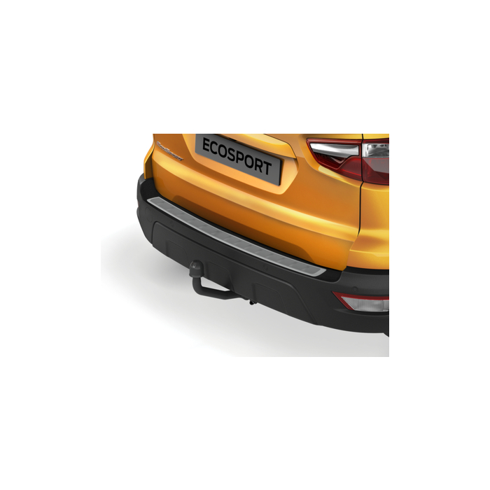 Ford Ecosport (10/2017 - ..) bumper protector stainless steel plate, contoured