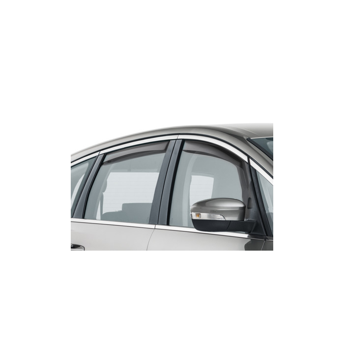 Ford S-MAX (06/2015 - 09/2018) wind deflectors, rear door side window, black