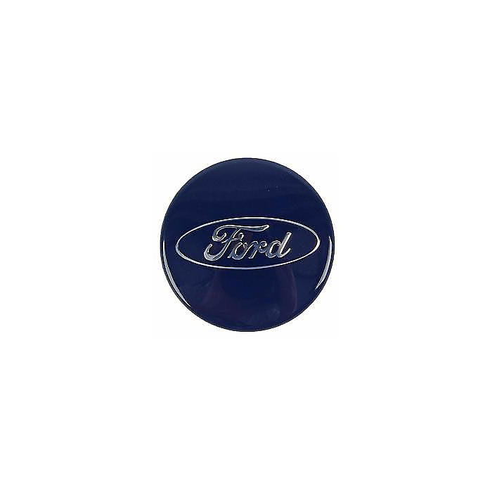 Ford Naafdeksel Glansblauw Met Ford Logo