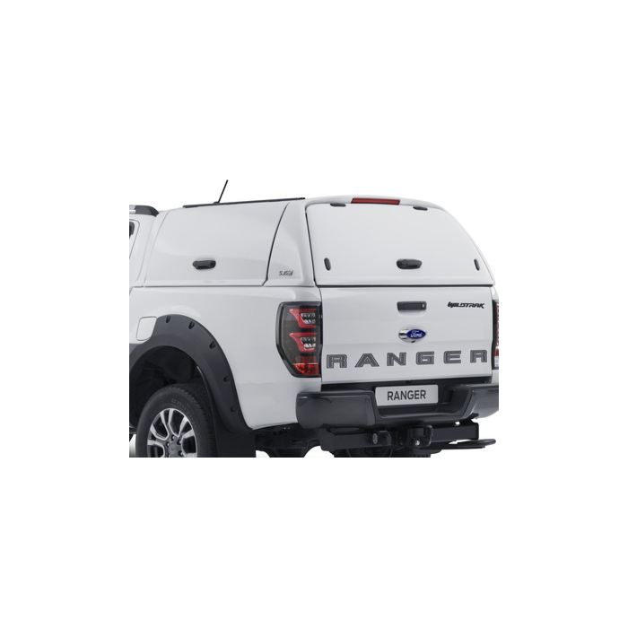 Ford Ranger (2012 - 11/2022) Pickup Attitude hard top Fleet Runner, white