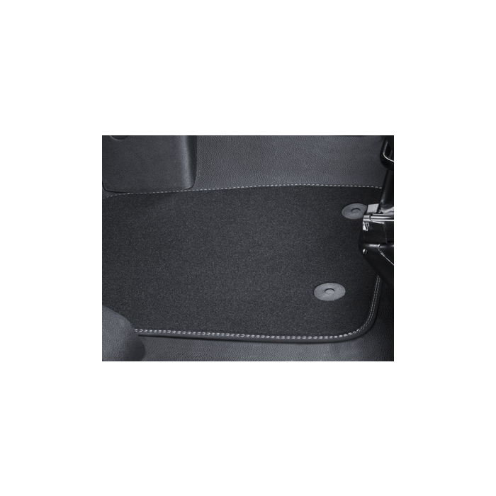 Ford Transit (01/2014 - ..) / Transit Custom (02/2018 - 09/2023) floor mats, standard black, front