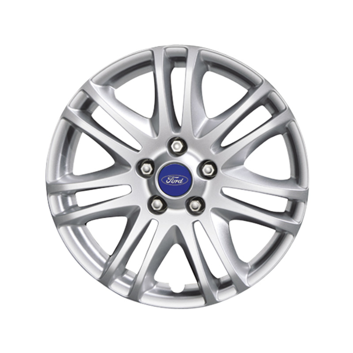 Ford alloy wheel 16" 7 x 2-spoke design, silver