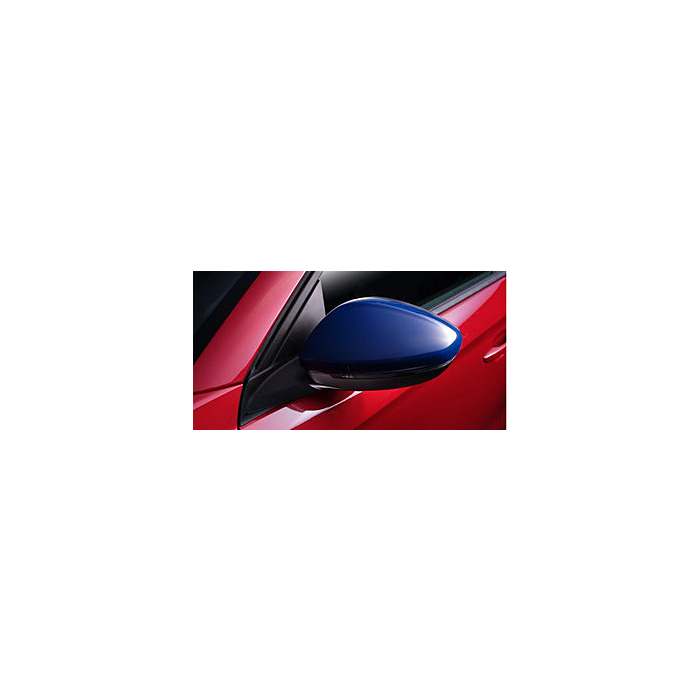 Opel Corsa F mirror caps blue