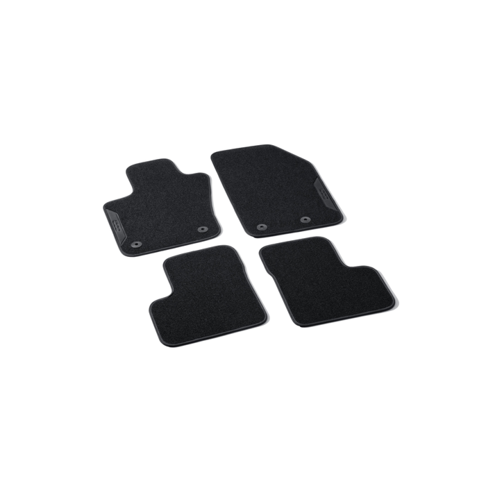 Fiat 500X vloermatten in Bouclé met logo 500