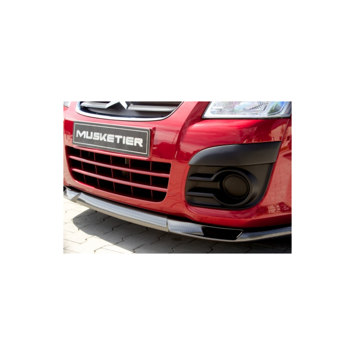 Musketier Citroën C2 front spoiler carbon-look