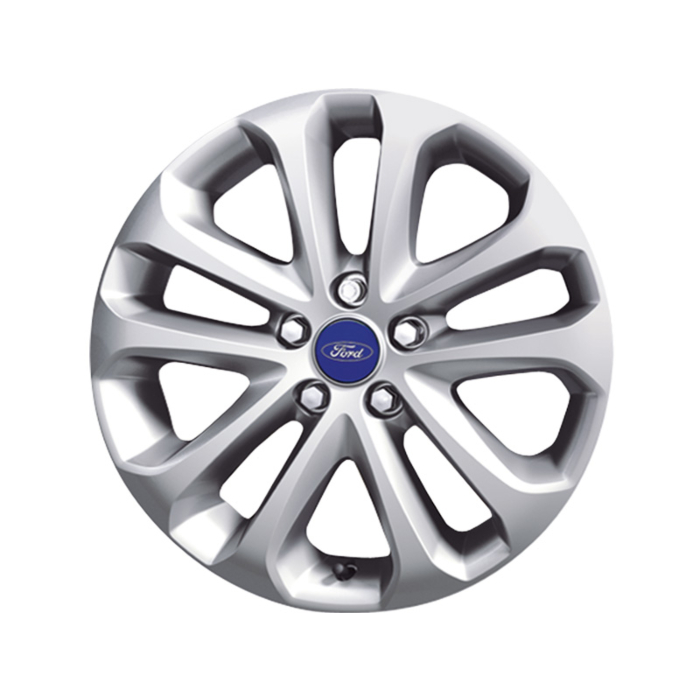 Ford alloy wheel 17" 5 x 2-spoke design, silver