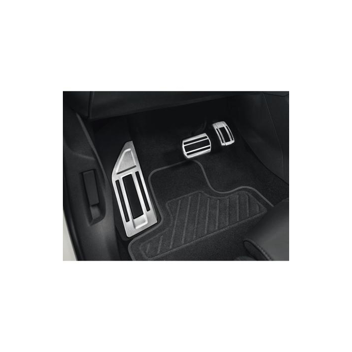 Peugeot 308 (2021 - ..) / 508 (2018 - ..) aluminium pedals and footrest kit for AUTOMATIC gearbox