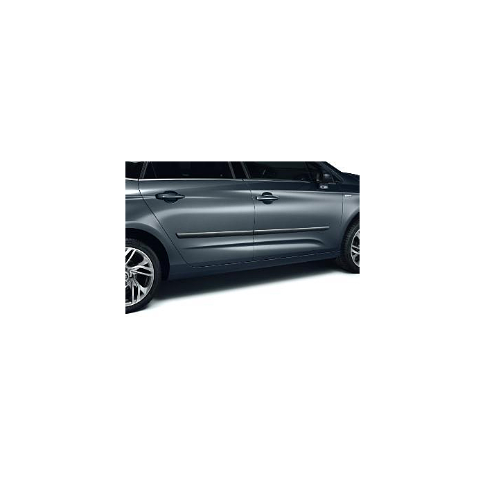 Citroën C4 (2010 - 2018) stootlijsten zwart