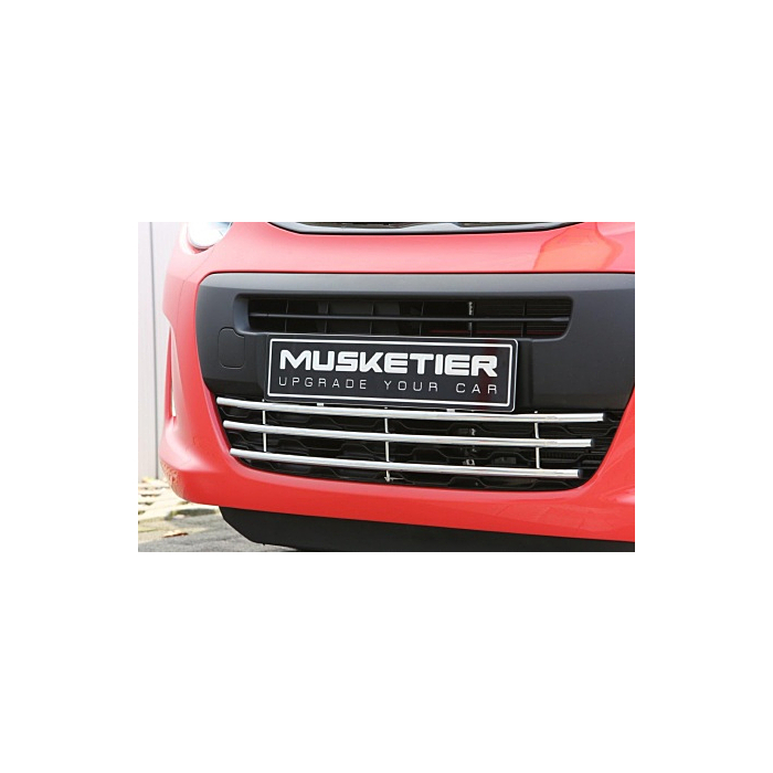 Musketier Citroën C1 2014 - .. rvs grille verchroomd