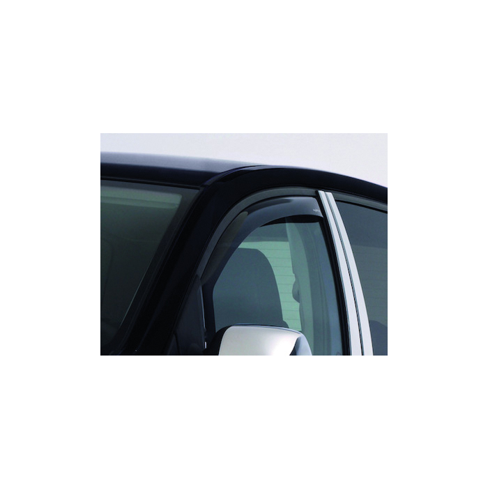 Ford Fusion 2002 - 2012 ClimAir, wind deflector for front door windows, light grey