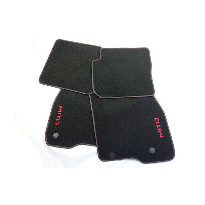 Alfa Romeo Mito floor mats velour (LHD) black