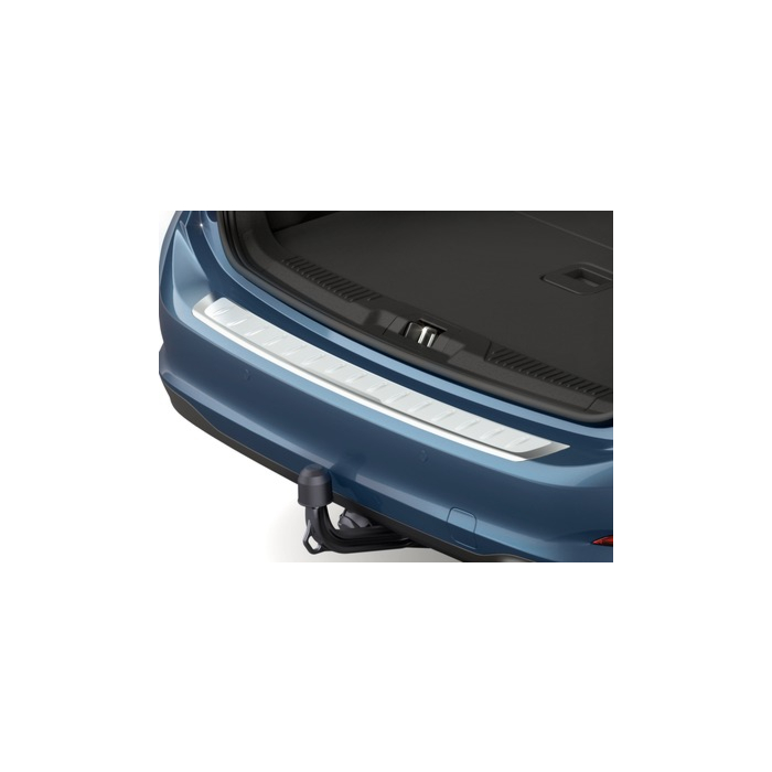 Ford Focus (04/2018 - ..) wagon rear bumper protector, stainless steel