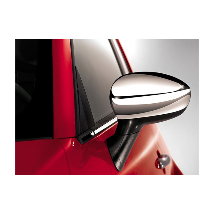 Fiat 500 / Punto 2012 - 2017 spiegelkappen chroom